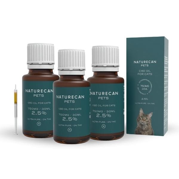 Naturecan- CBD Öl für Katzen - 2+1 Gratis