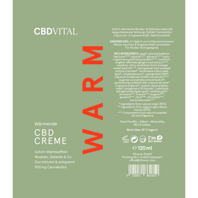 CBD Vital- CBD Arthro Warm
