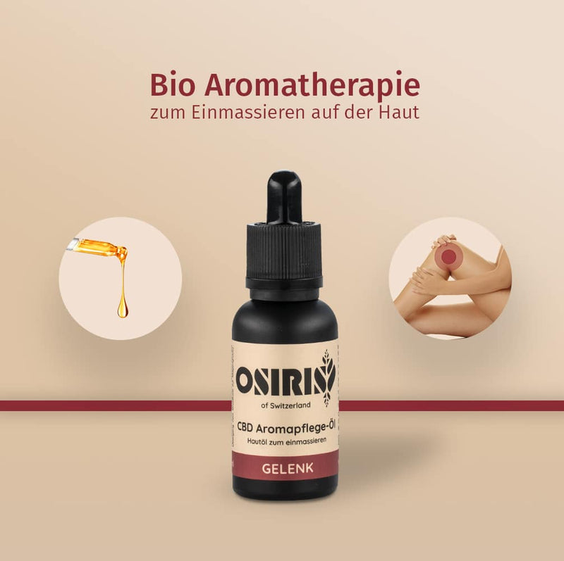 osiris- bio cbd gelenkwohl aromapflege mit johanniskraut -und arnika öl