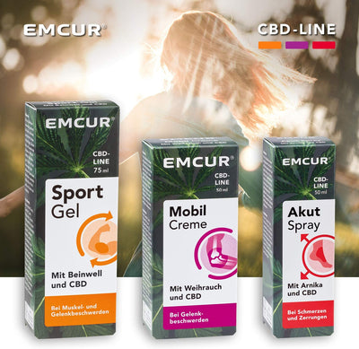 emcur- sport gel mit beinwell und cbd