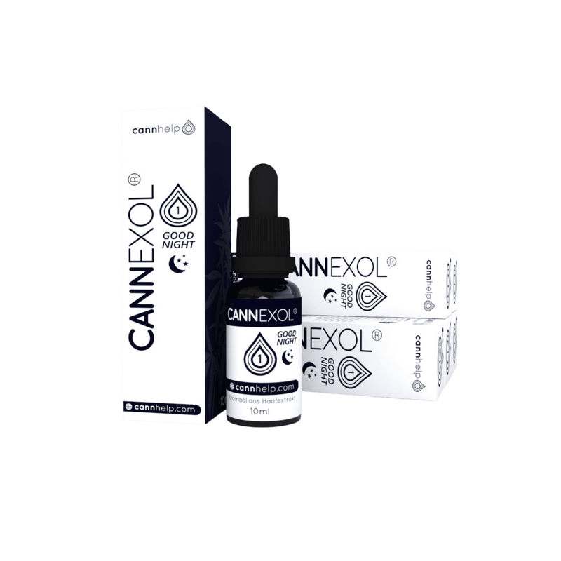 cannexol-3x bio cbd goodnight 1% im vorteilspack - 0